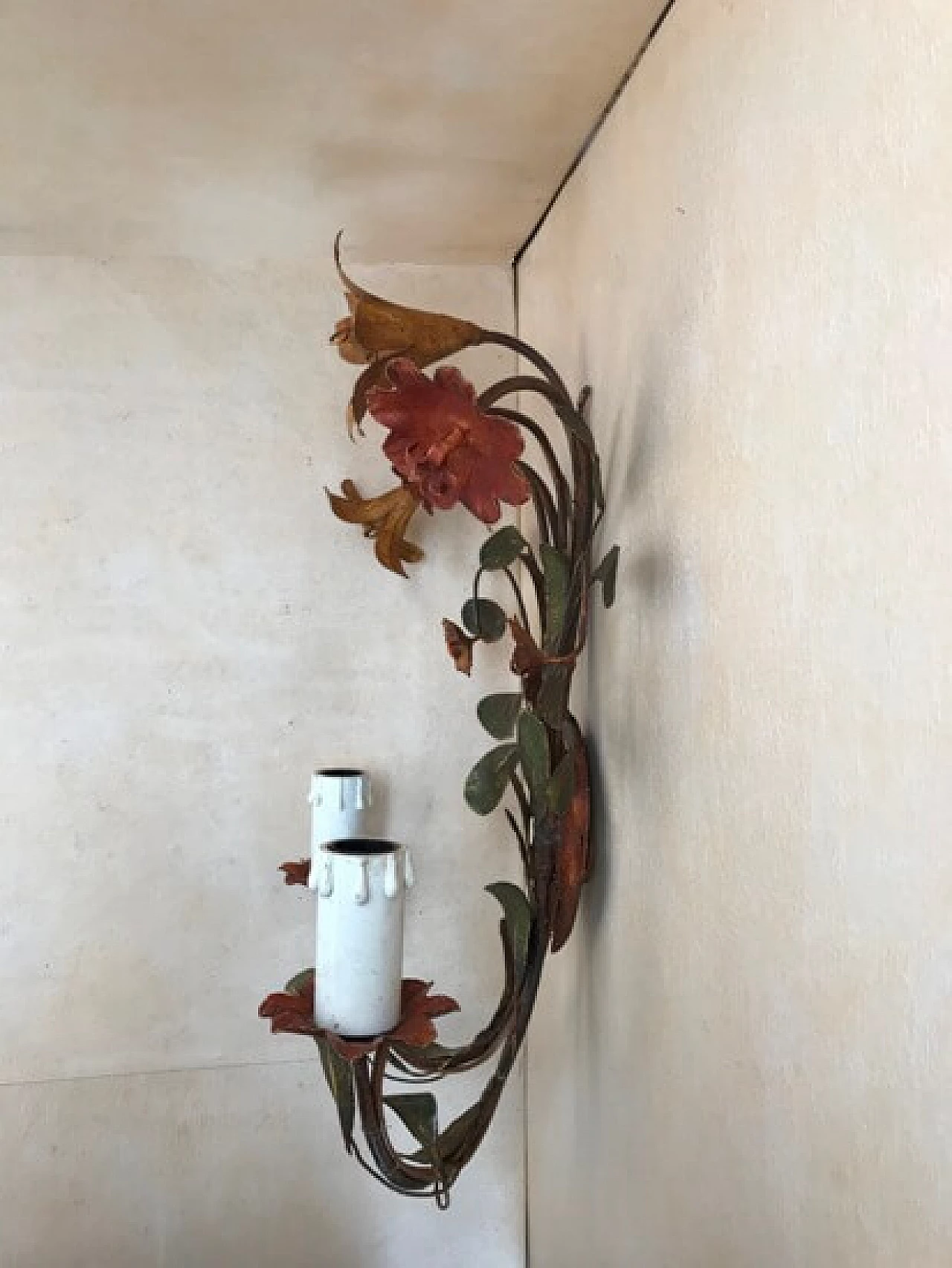 Pair of "Bunch of flowers" wall sconce 1104054