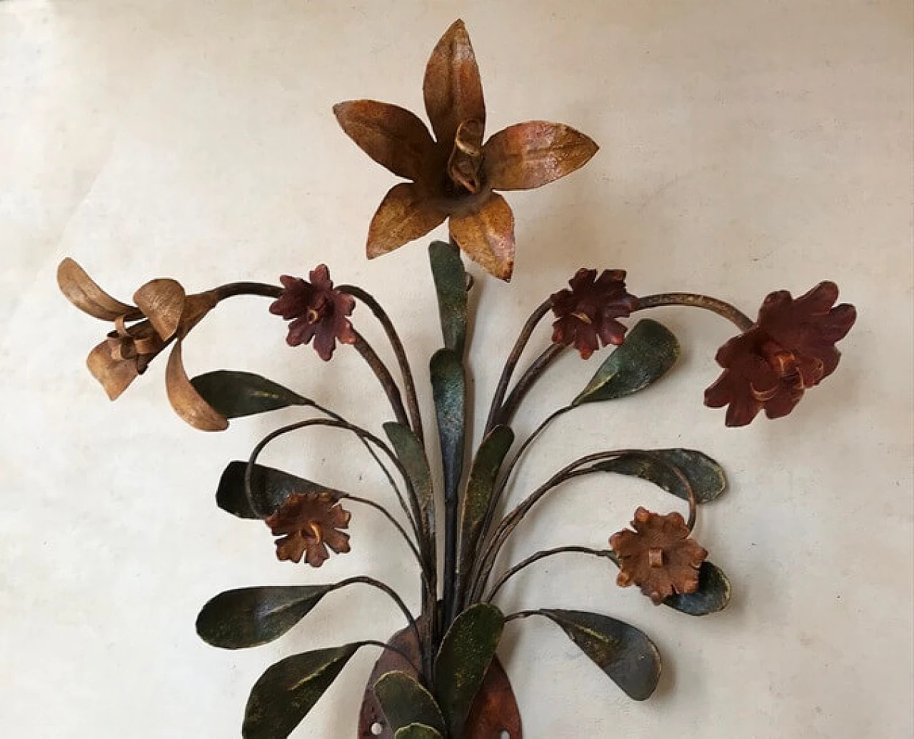 Pair of "Bunch of flowers" wall sconce 1104056
