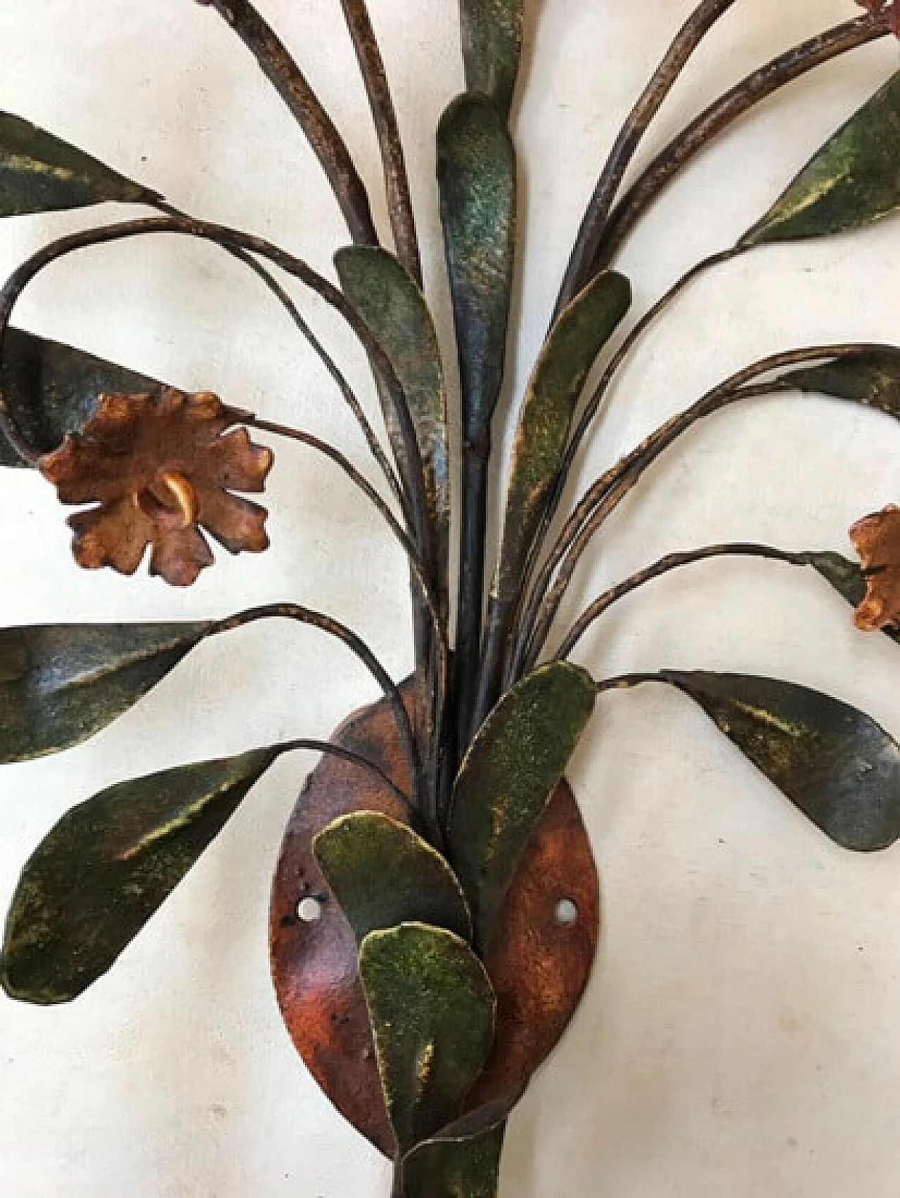 Pair of "Bunch of flowers" wall sconce 1104059