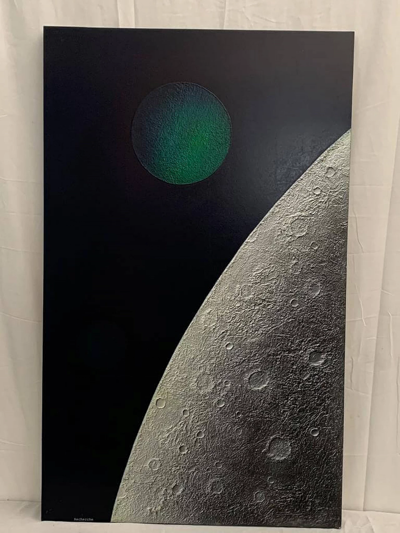 Pannello in legno e resina, space age 1104198