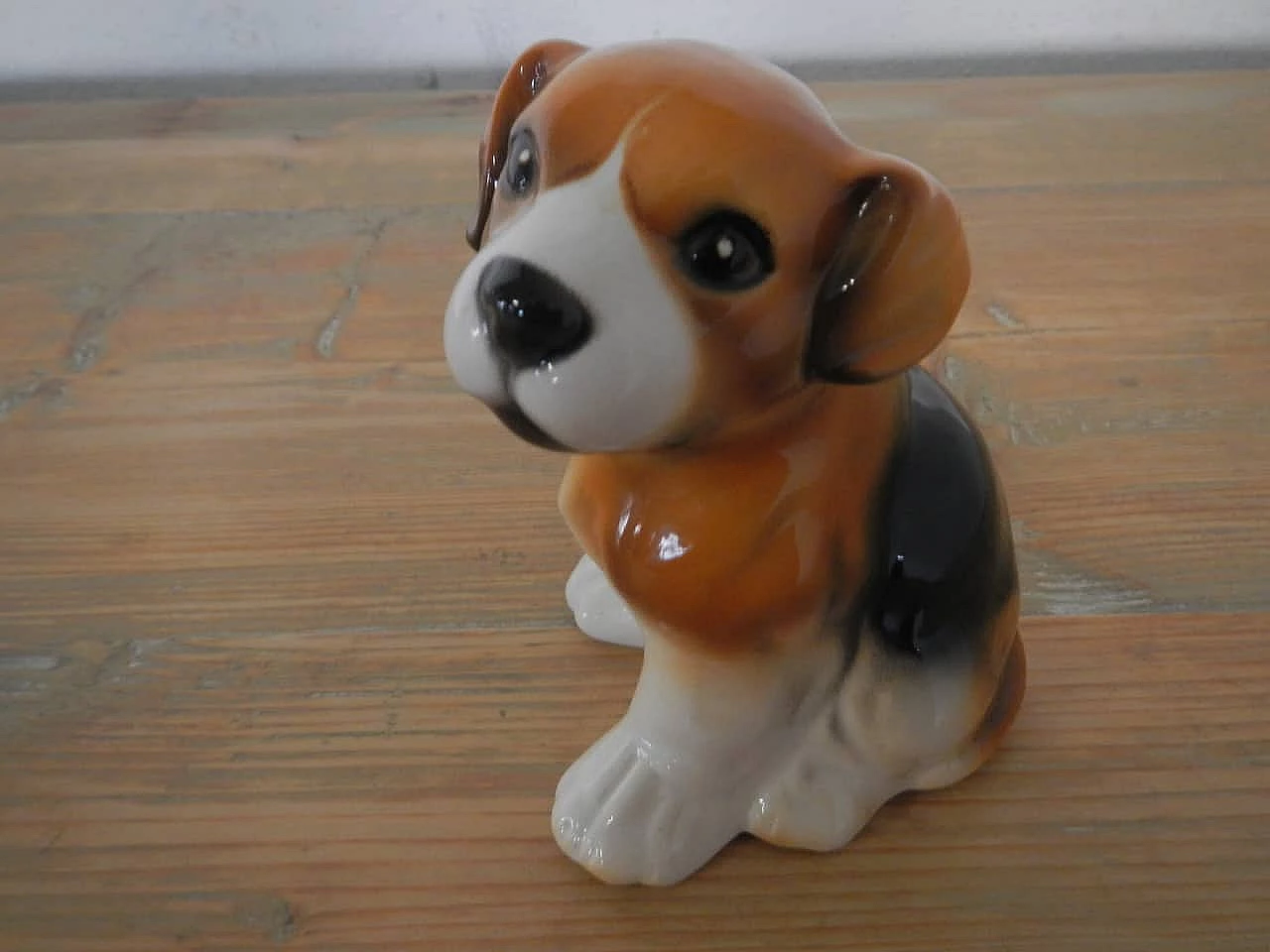 Piccola scultura di cane in ceramica, Italia, anni 80 1104259