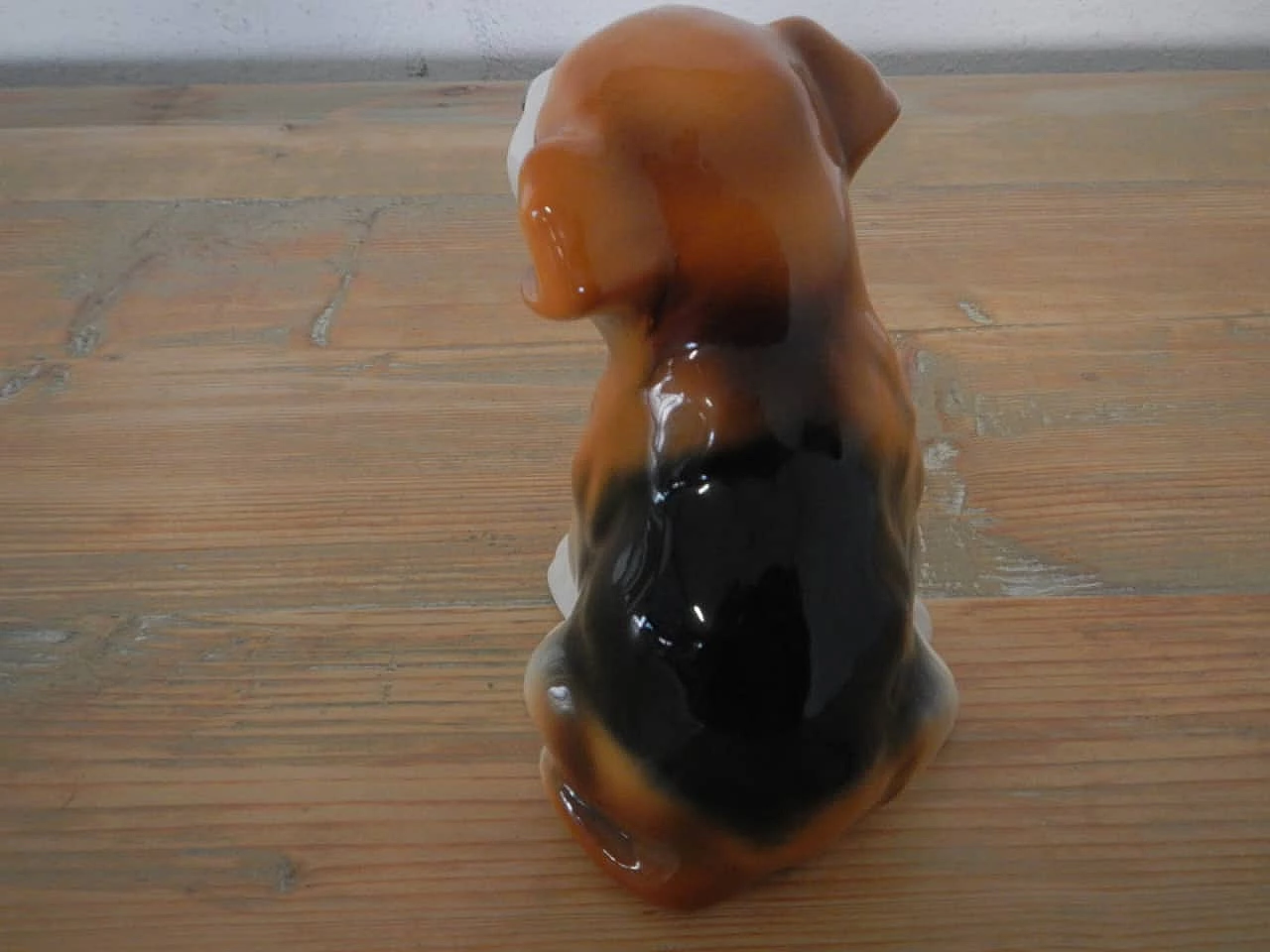 Piccola scultura di cane in ceramica, Italia, anni 80 1104261