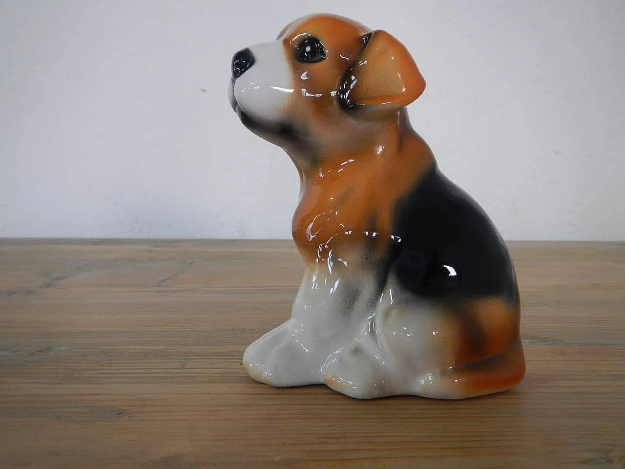 Piccola scultura di cane in ceramica, Italia, anni 80 1104262