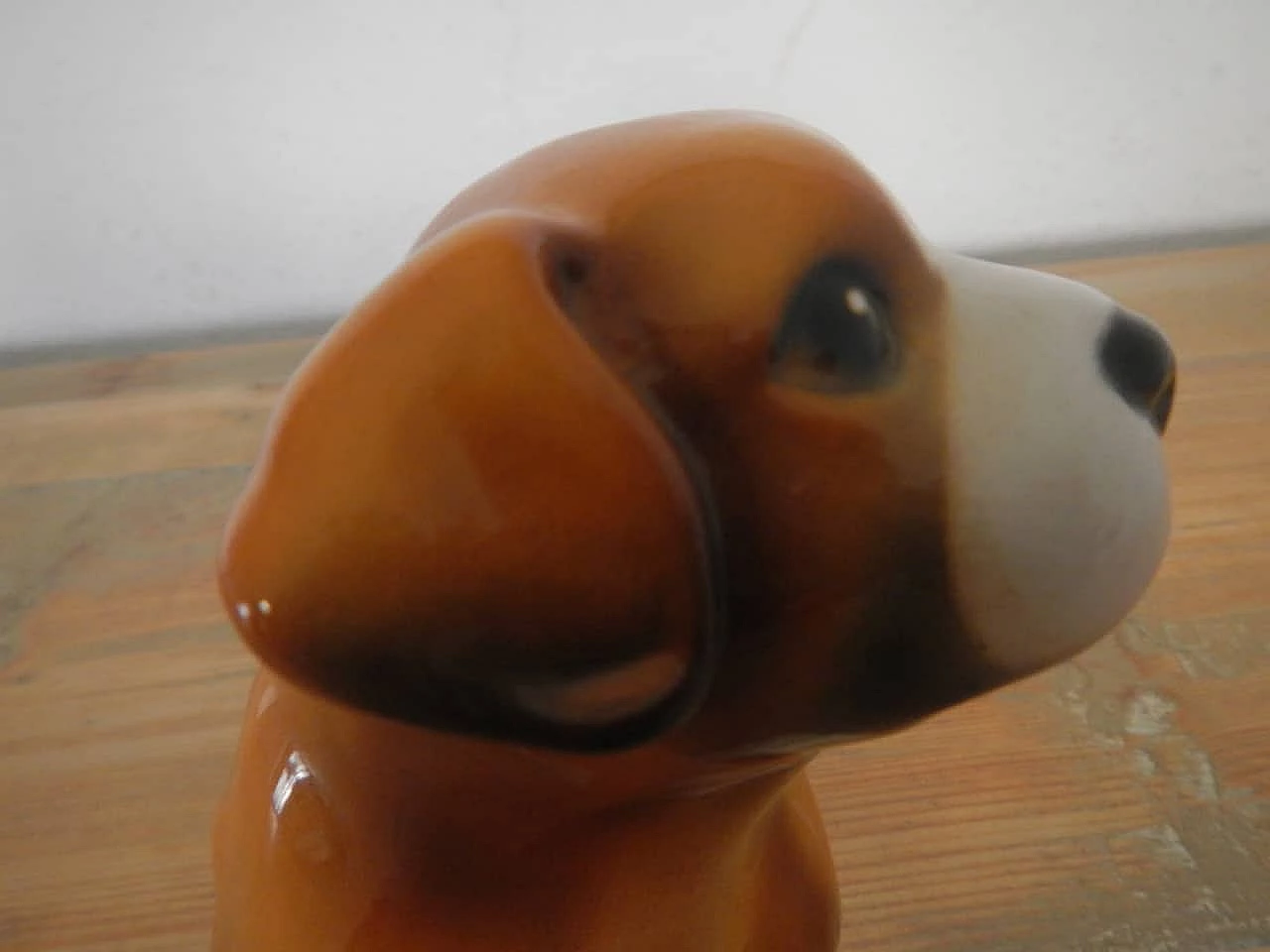 Piccola scultura di cane in ceramica, Italia, anni 80 1104264