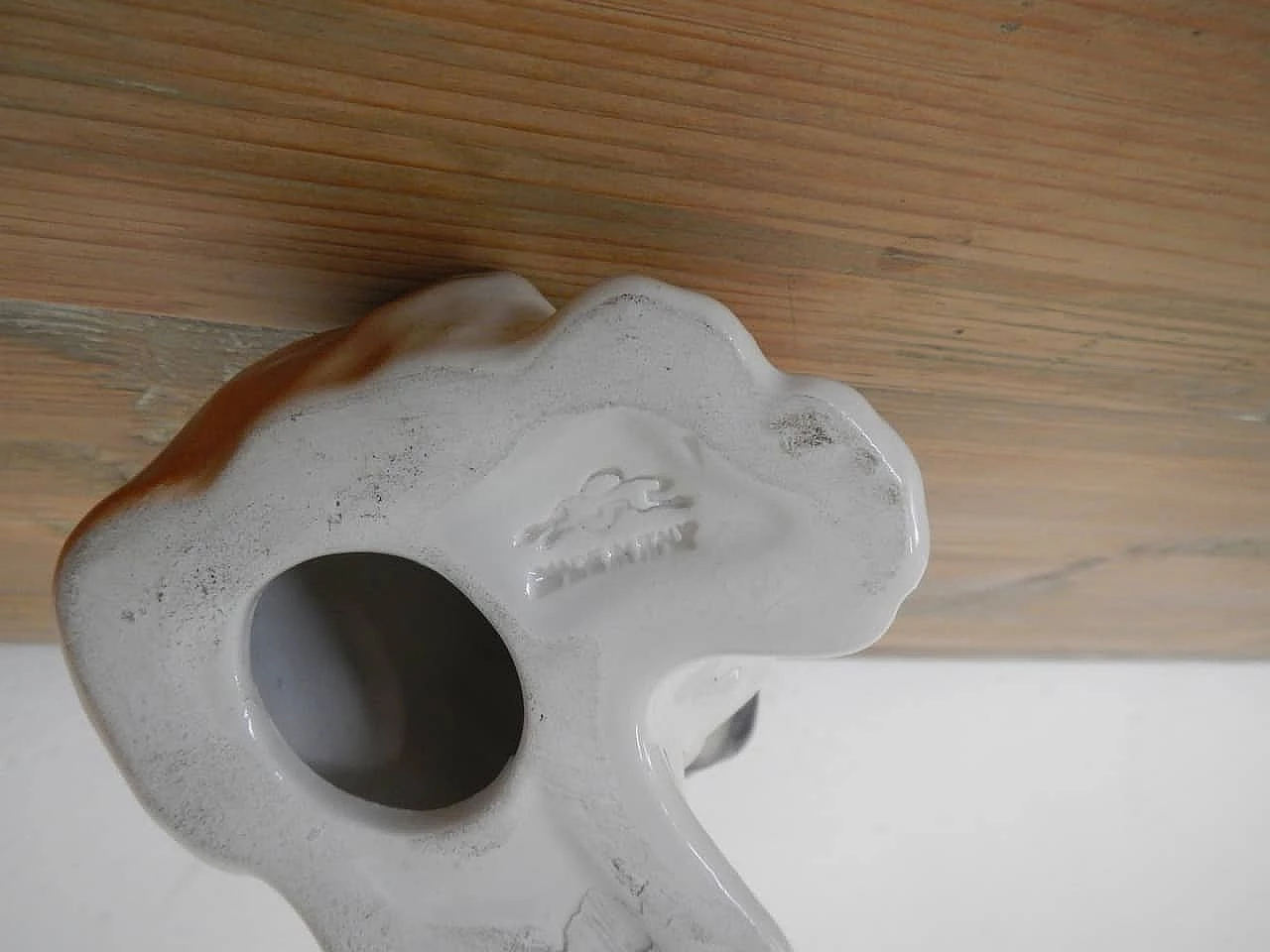 Piccola scultura di cane in ceramica, Italia, anni 80 1104266