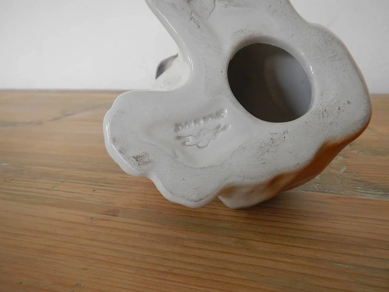 Piccola scultura di cane in ceramica, Italia, anni 80 1104267