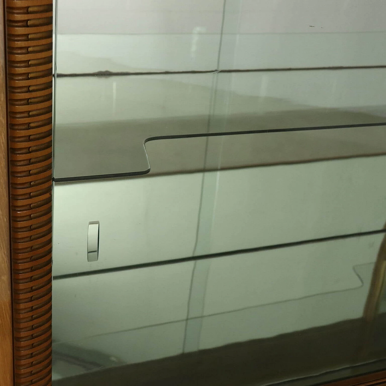 Vetrinetta in legno e vetro, anni '50 1104375