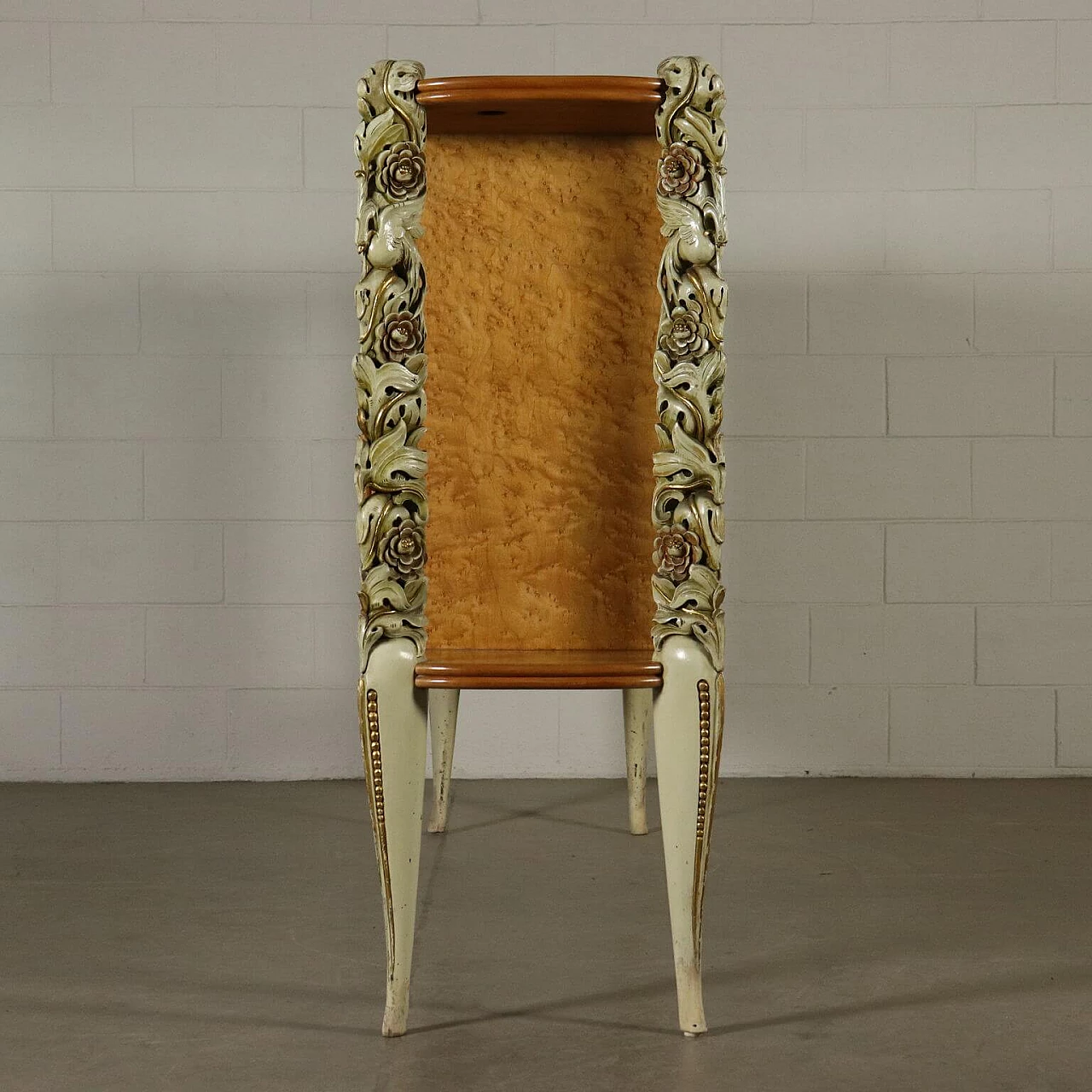 Vetrinetta in legno e vetro, anni '50 1104385