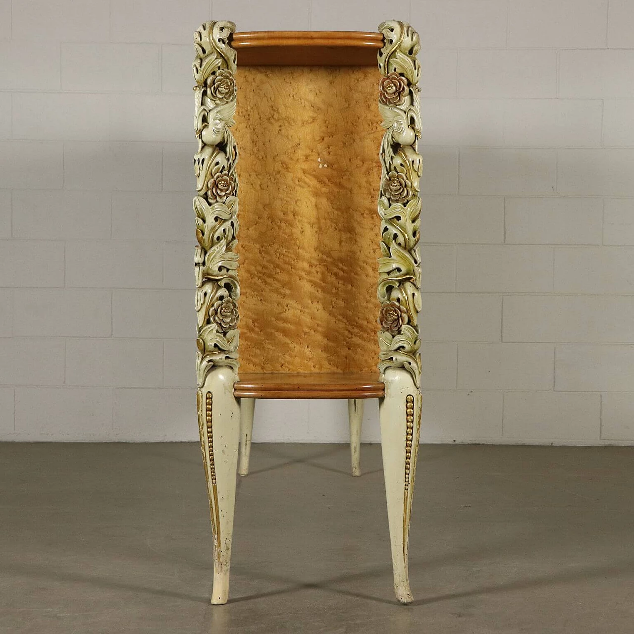 Vetrinetta in legno e vetro, anni '50 1104387