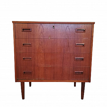 Rosewood chest of drawers, 1960s