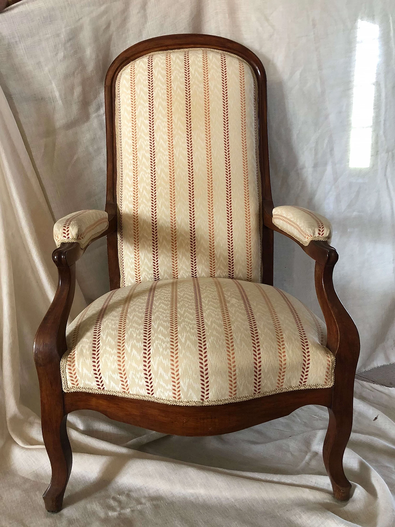 Luigi Filippo armchair with armrests 1105698