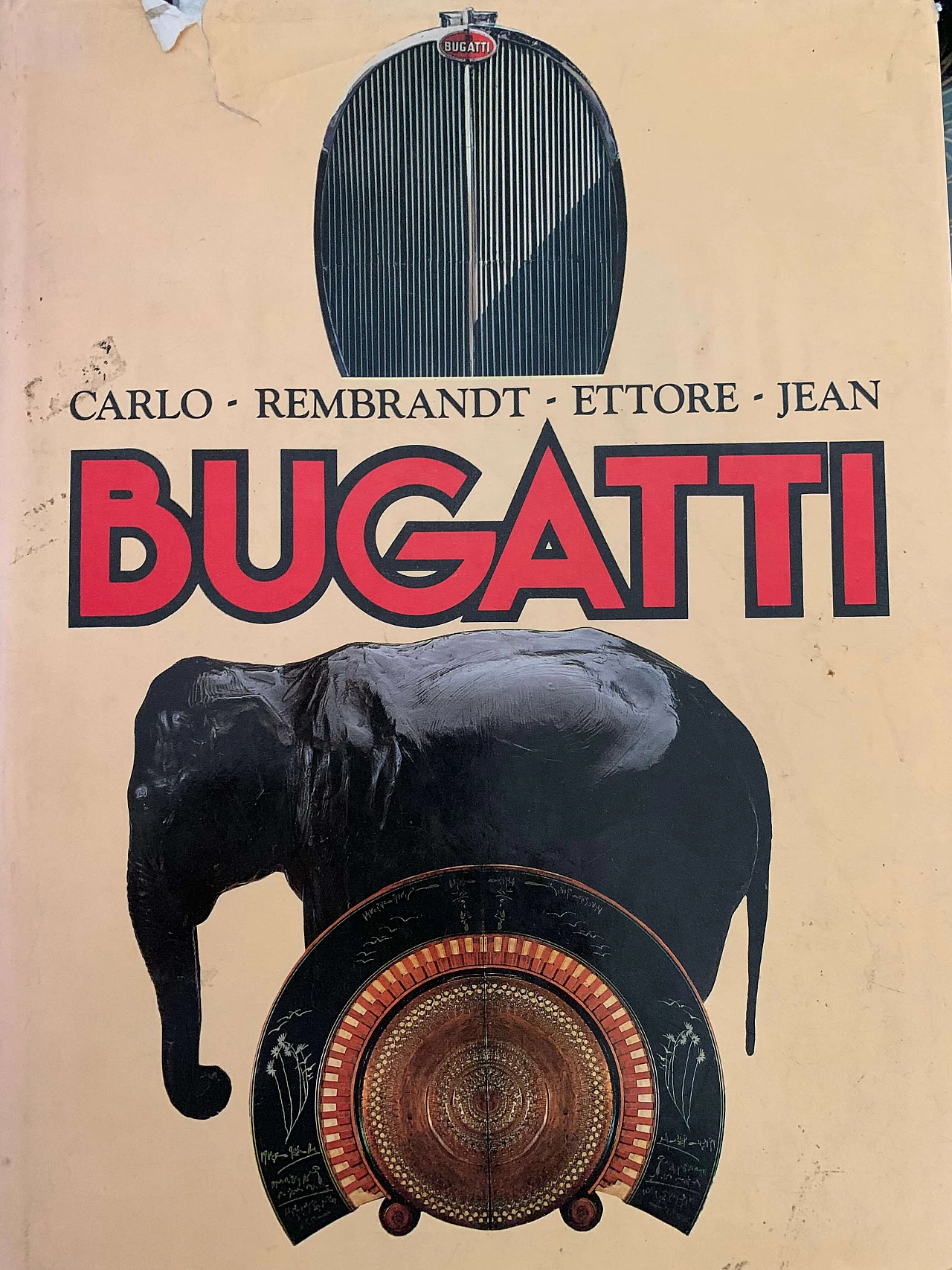 Poster Bugatti di Rene Vincent per Bedos Paris, anni '60 1106410