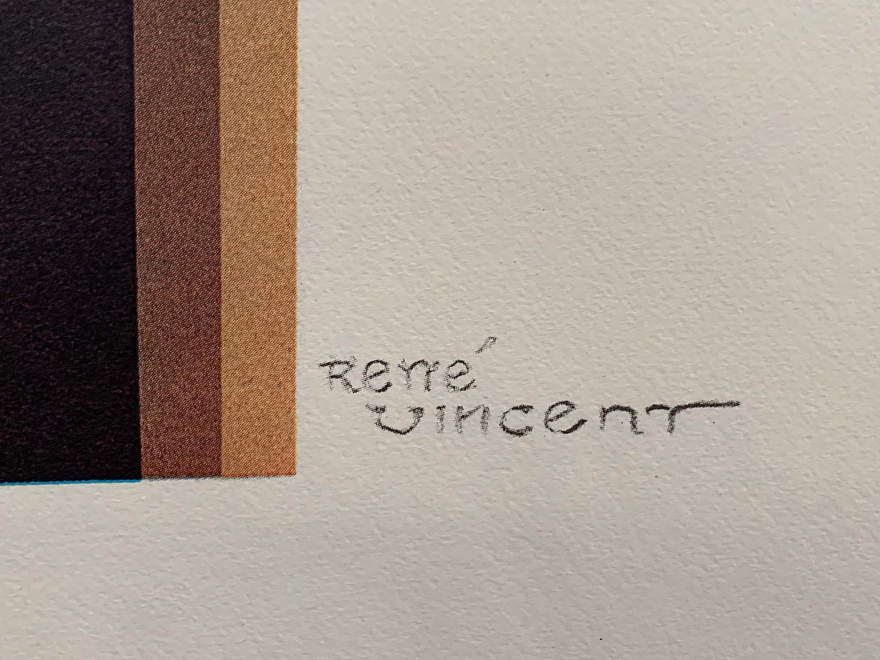 Poster Bugatti di Rene Vincent per Bedos Paris, anni '60 1106415