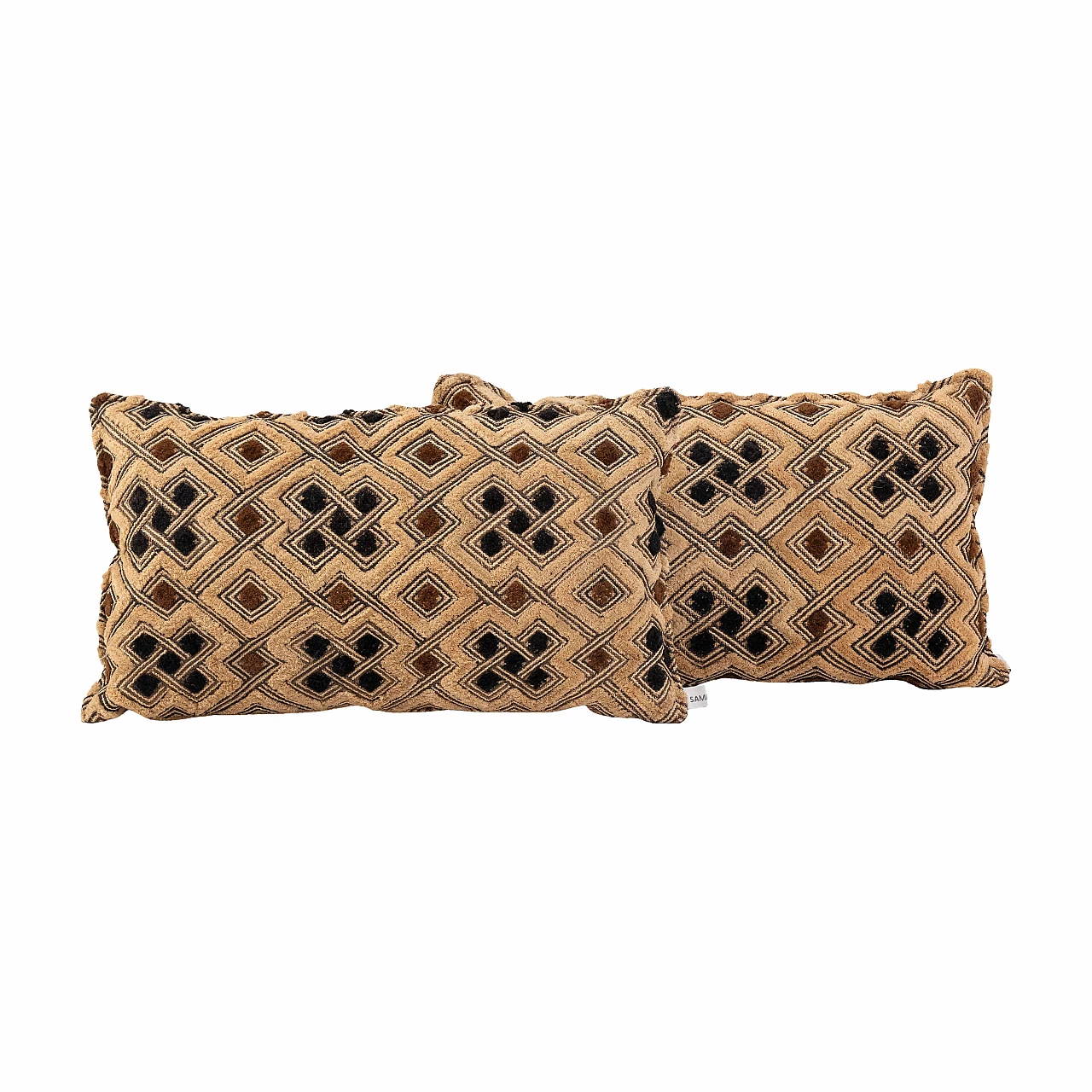 Rectangular kuba shoowa cushions 1106588