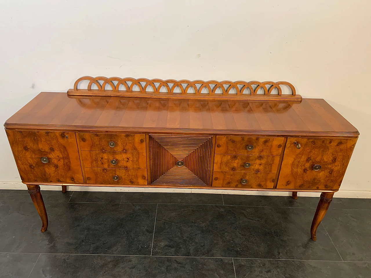 Mid-century Italian sideboard or credenza with drawers, Italy, 50s 1106832