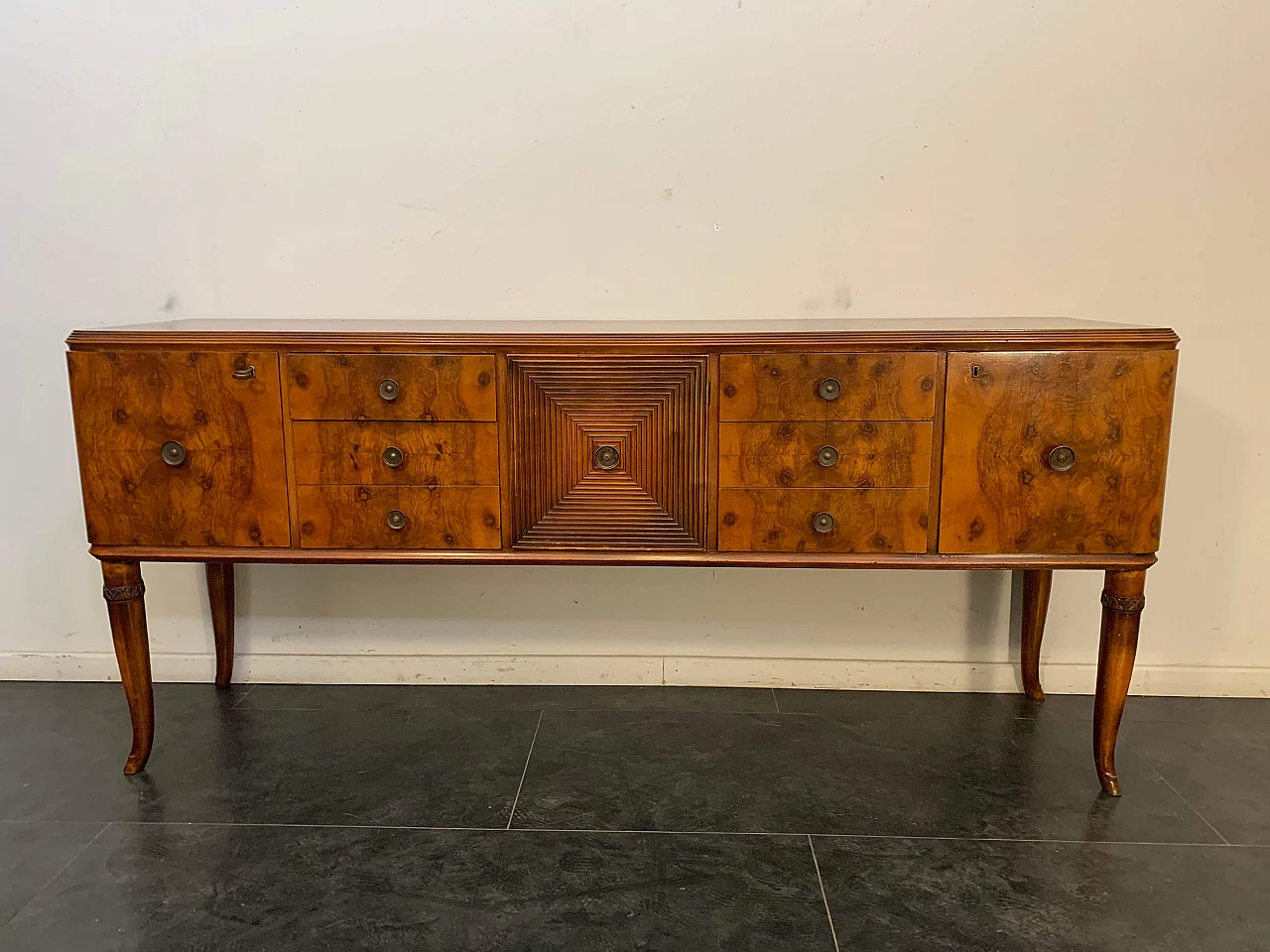 Mid-century Italian sideboard or credenza with drawers, Italy, 50s 1106835