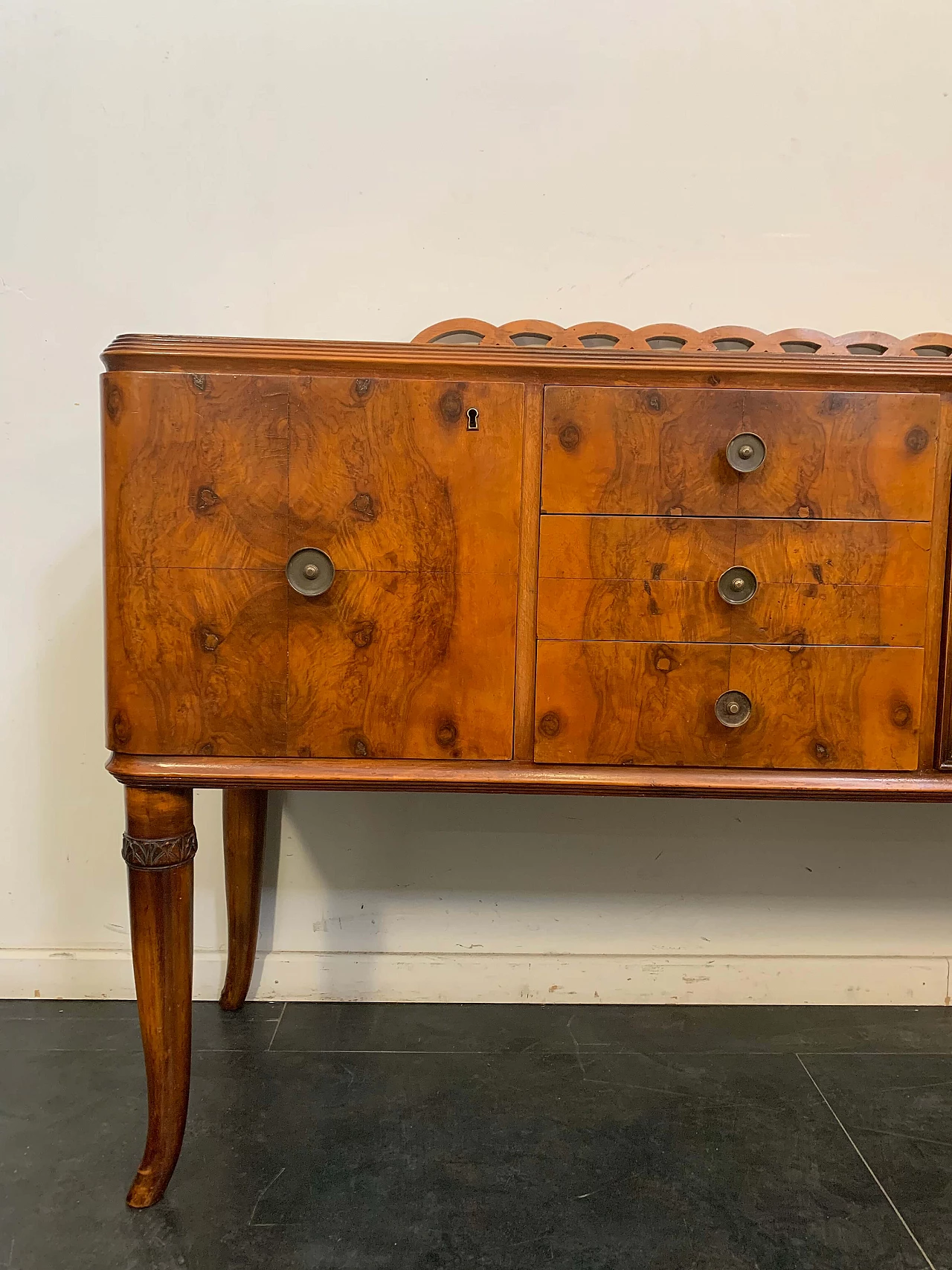 Mid-century Italian sideboard or credenza with drawers, Italy, 50s 1106838