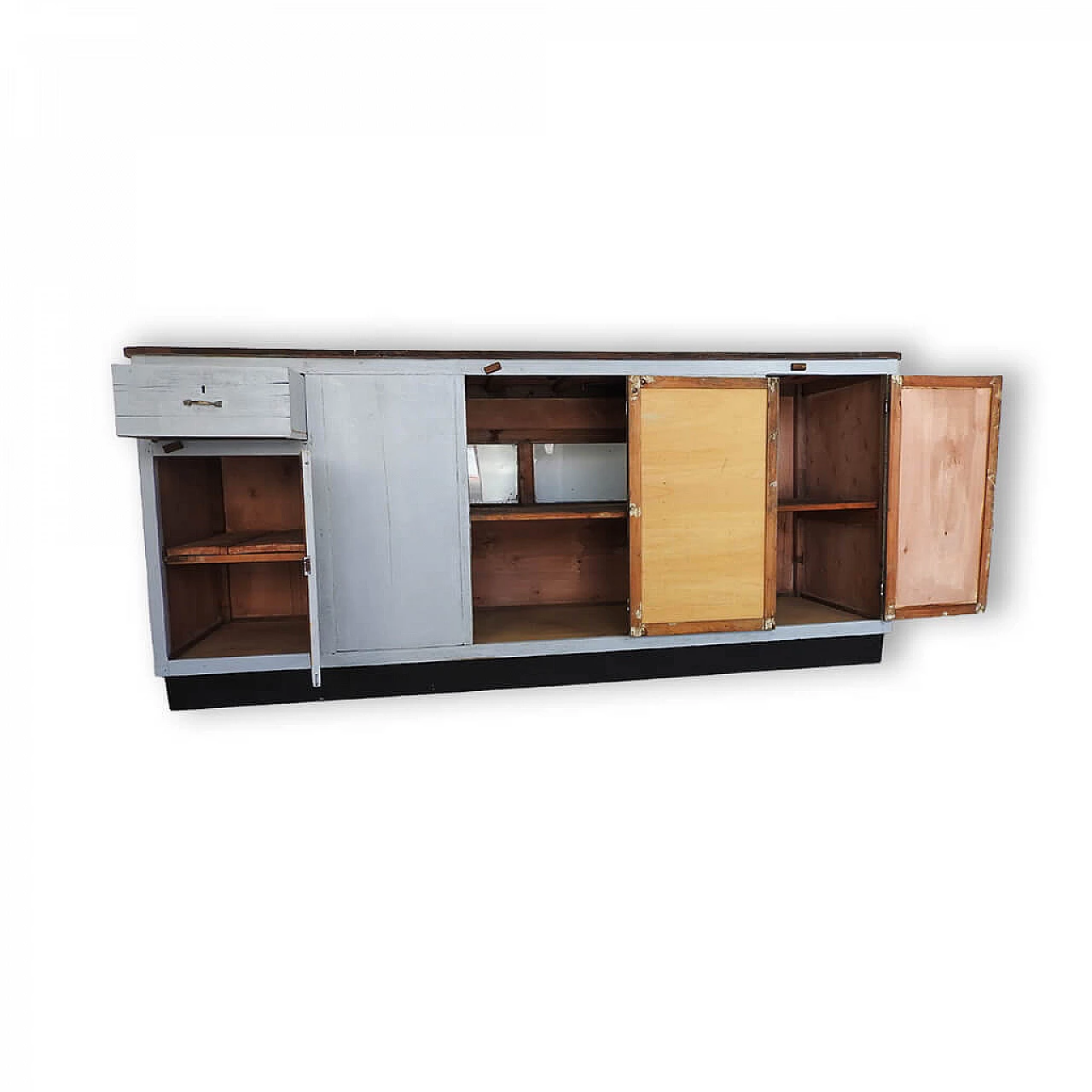 Large wooden haberdashery counter, 1920s 1106930