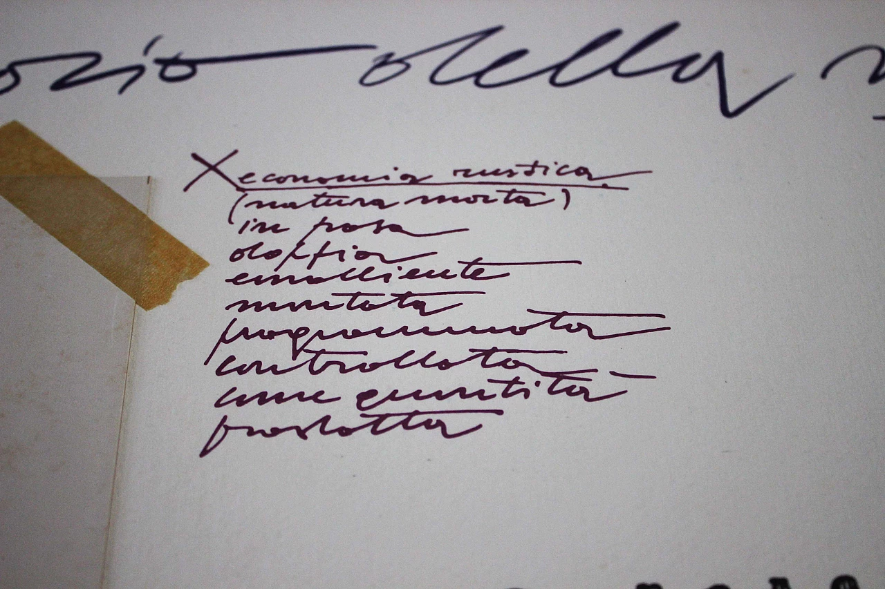 Senza titolo, litografia di Concetto Pozzati, Italia, 1974 1107651