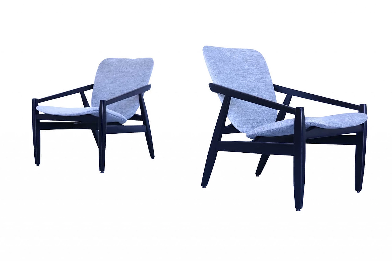 Coppia di poltrone Pizzetti, anni '70 1107980