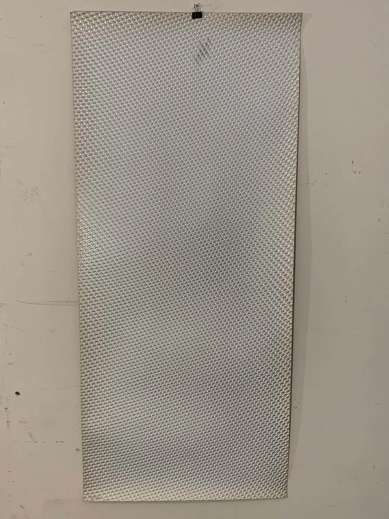 Set di 10 pannelli optical Chromeflex ditta Seal Pruff Italiana, anni 70 1108112