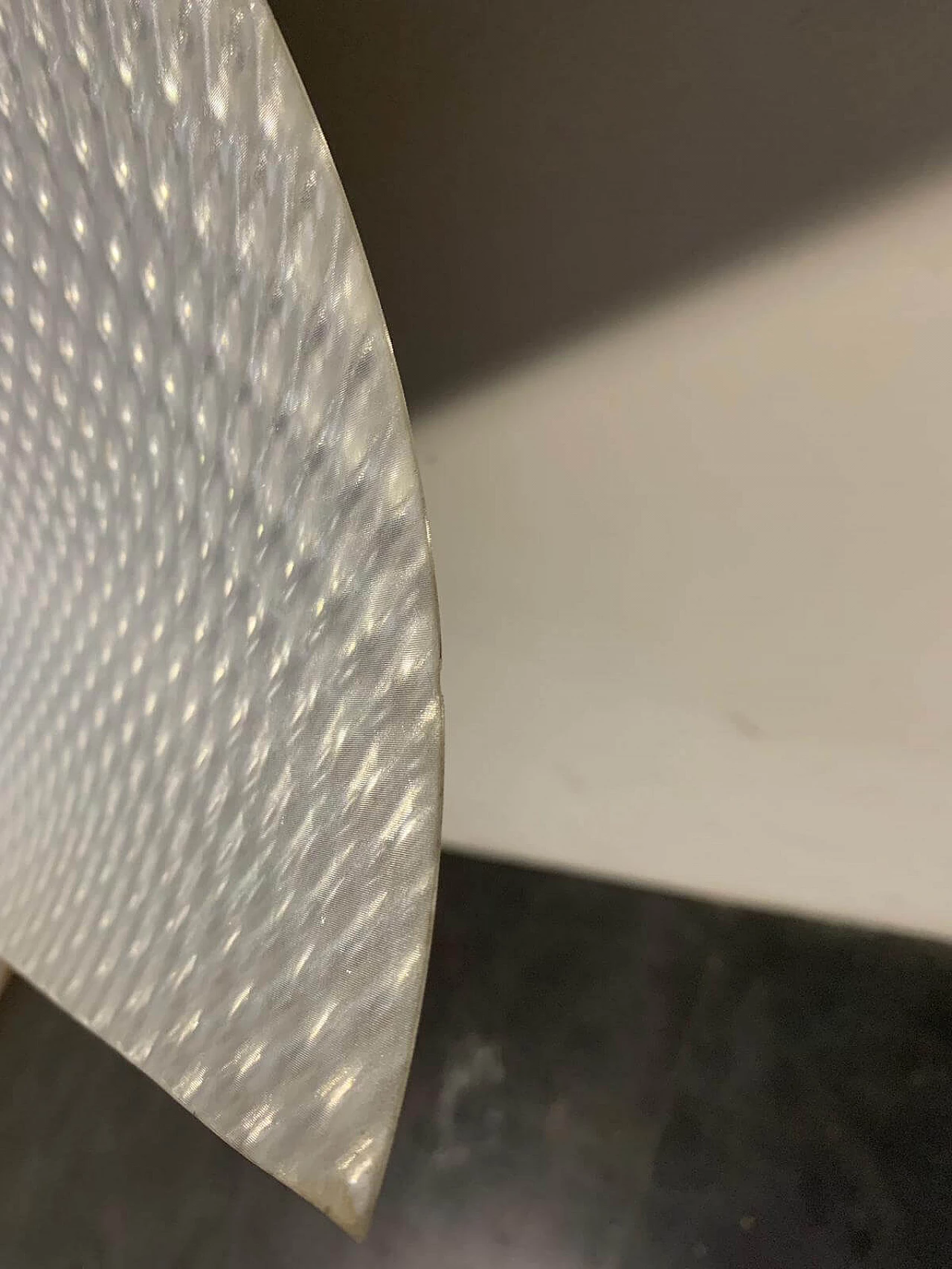 Set di 10 pannelli optical Chromeflex ditta Seal Pruff Italiana, anni 70 1108118