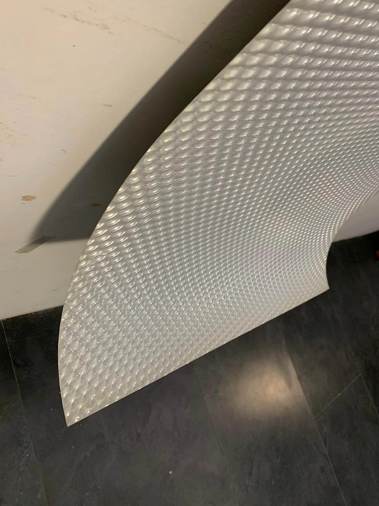 Set di 10 pannelli optical Chromeflex ditta Seal Pruff Italiana, anni 70 1108119