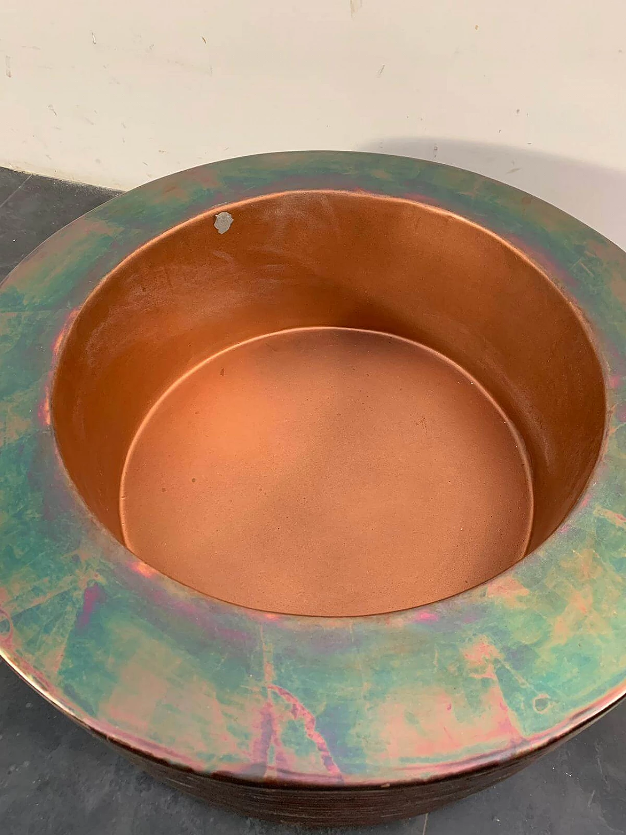 Chacepot di Ravi Sing per Light Works Resources in rame filettato, anni 90 1108357