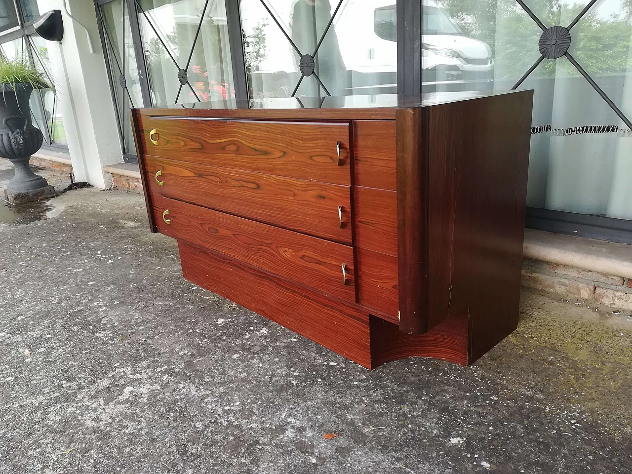 Rosewood chest of drawers, 70's 1108457