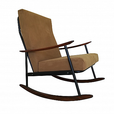 Rocking armchair by Gastone Rinaldi for Rima