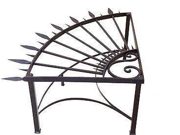 Tavolino da divano con lance, fine '800