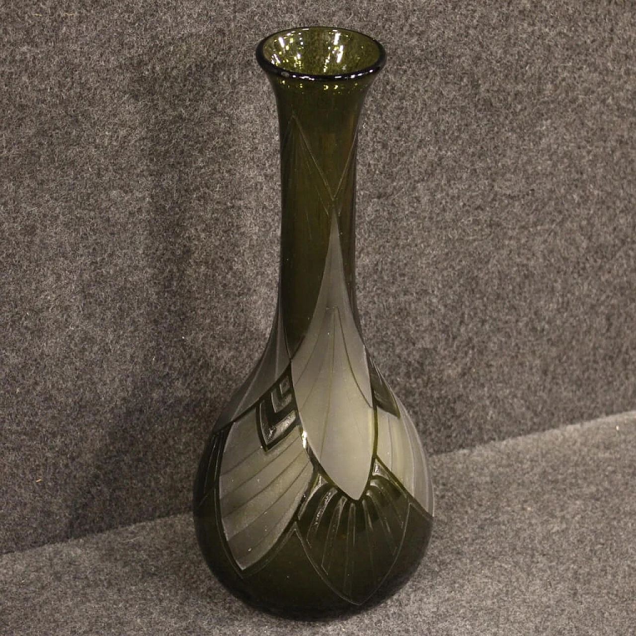French Legras glass vase 1109899