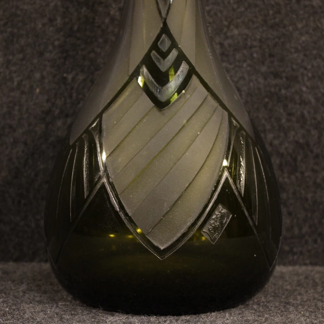 French Legras glass vase 1109901