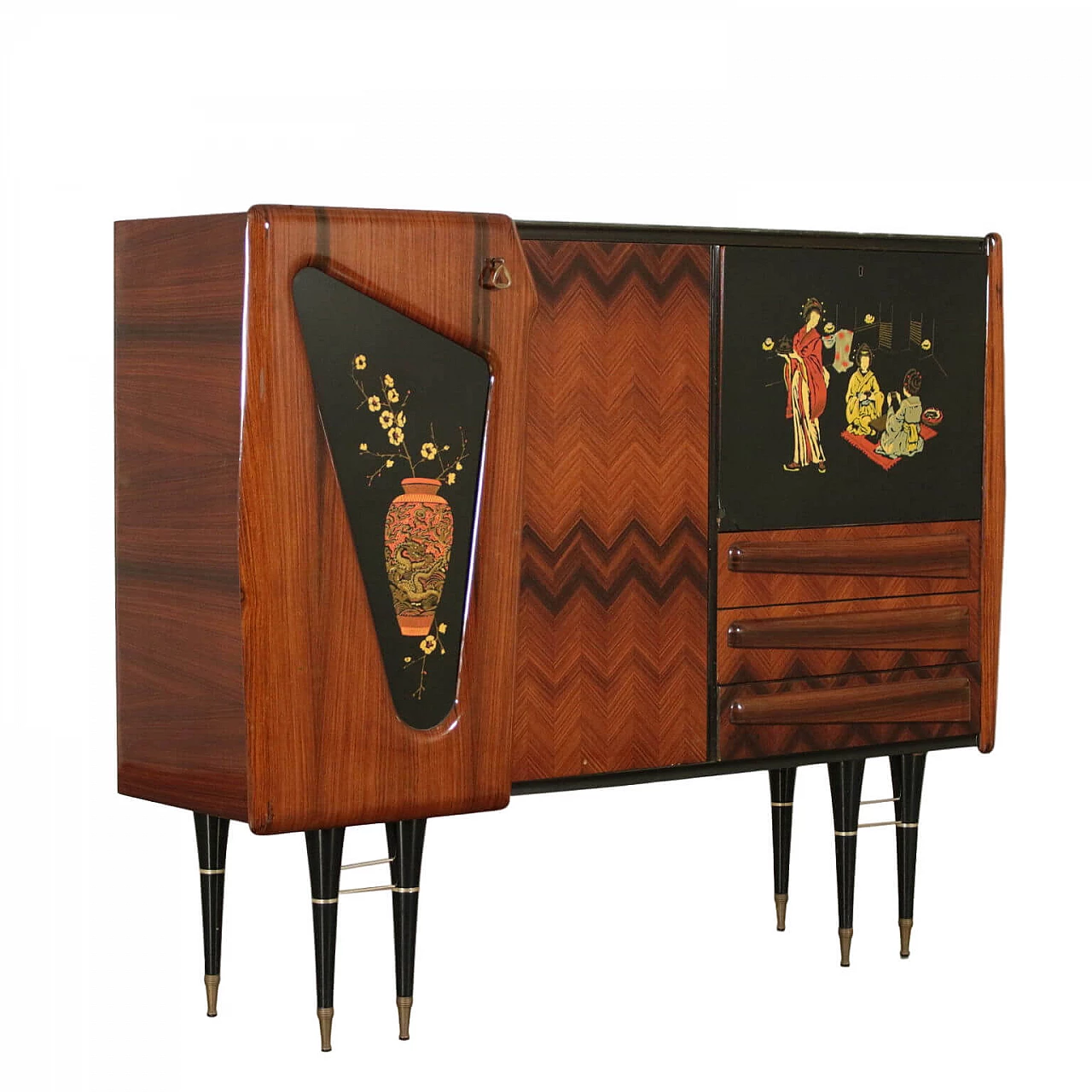 Mobile con angolo bar, anni '50 1110488