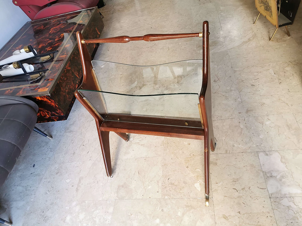 Magazine rack by Cesare Lacca, 1950s 1110709