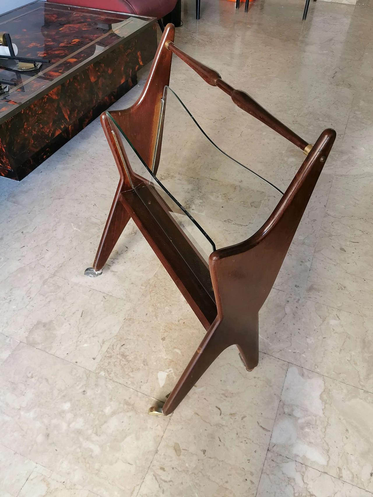 Magazine rack by Cesare Lacca, 1950s 1110710