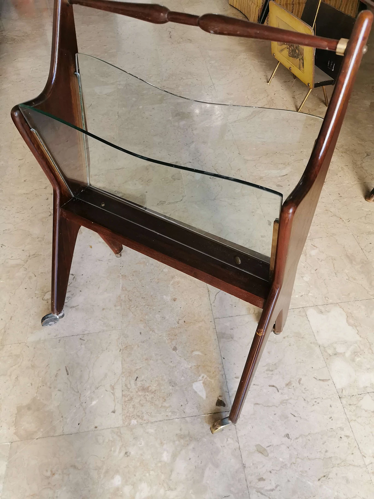 Magazine rack by Cesare Lacca, 1950s 1110712