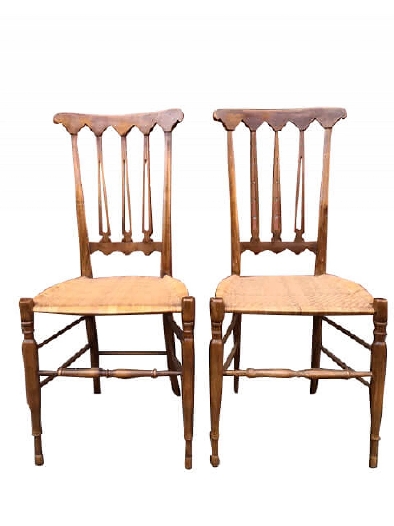 Pair of Chiavarine chairs 1111336