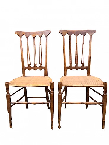 Pair of Chiavarine chairs