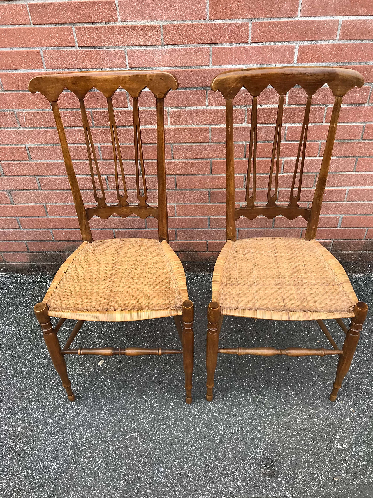 Pair of Chiavarine chairs 1111496