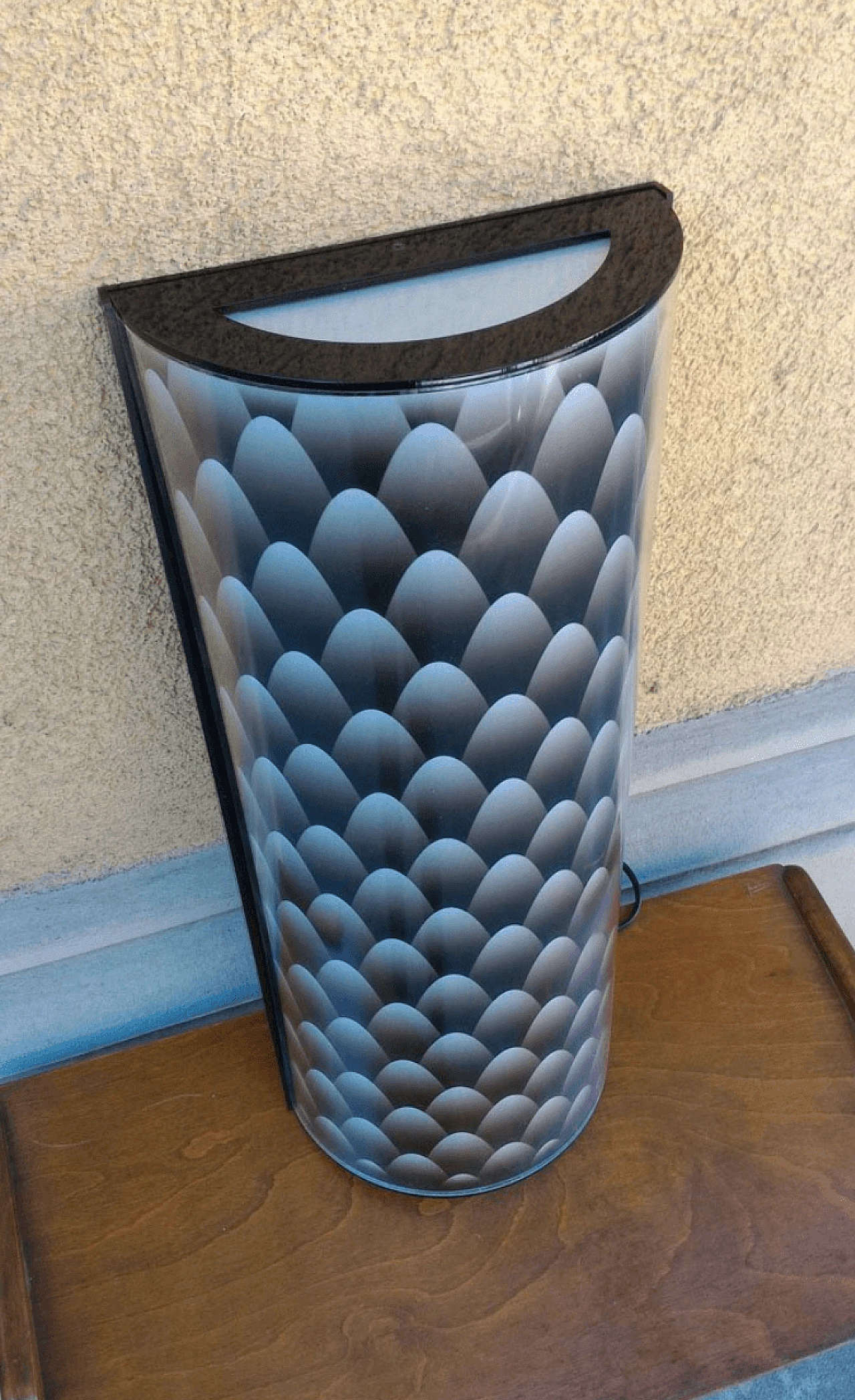 Plexiglas wall lamp grey, 2000 1111874