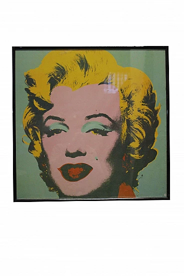 Marilyn Monroe Poster by Andy Warhol for Neues Publishing, 1993