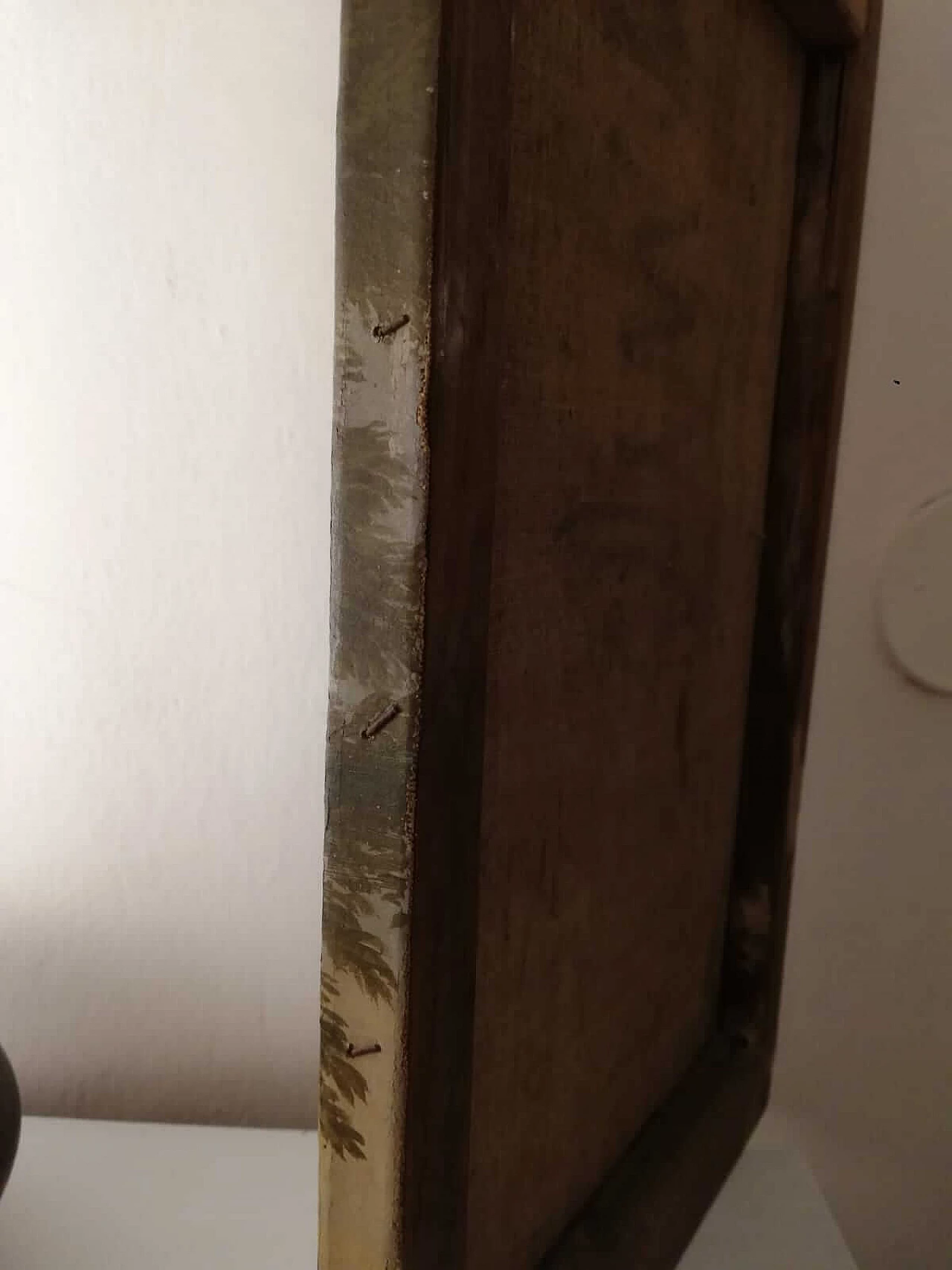 Oil on canvas of landscape with architecture, 18th century 1112827