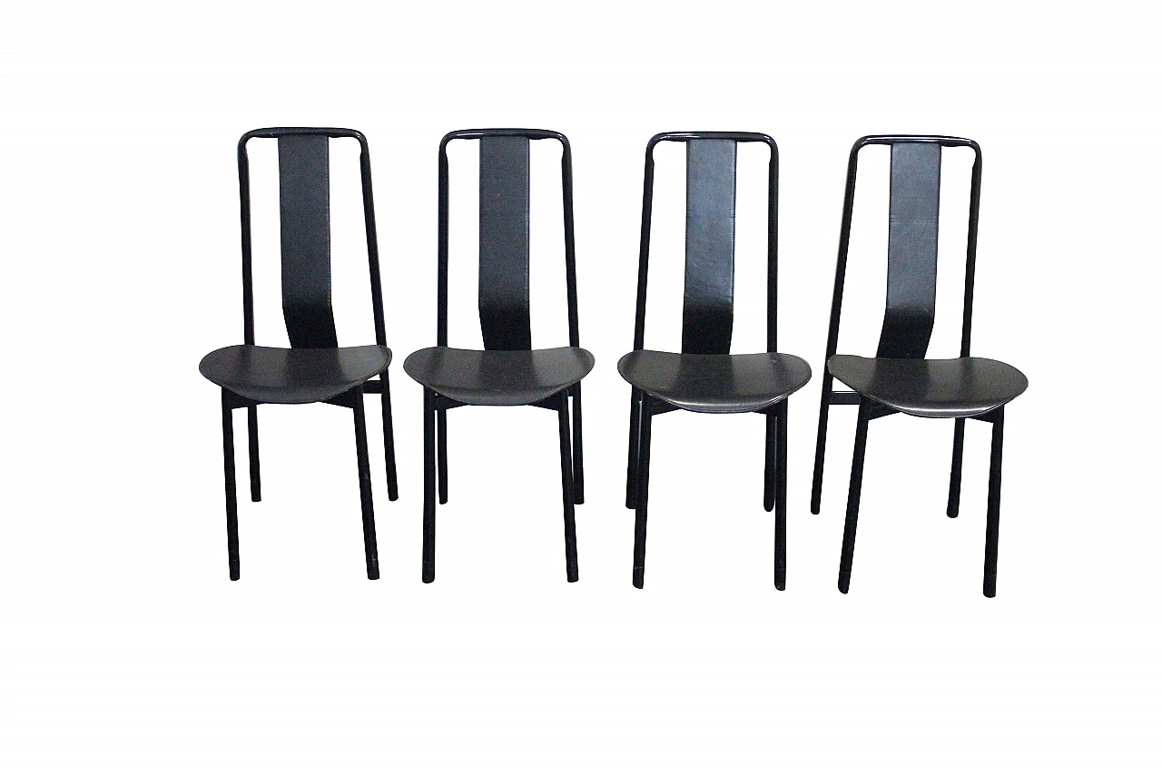 Set of 4 Irma dining chairs by Achille Castiglioni for Zanotta, 1979 1112854