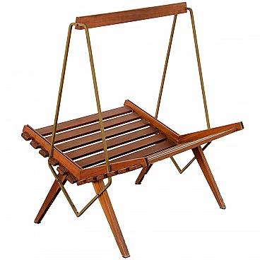 Portariviste in legno, anni '70