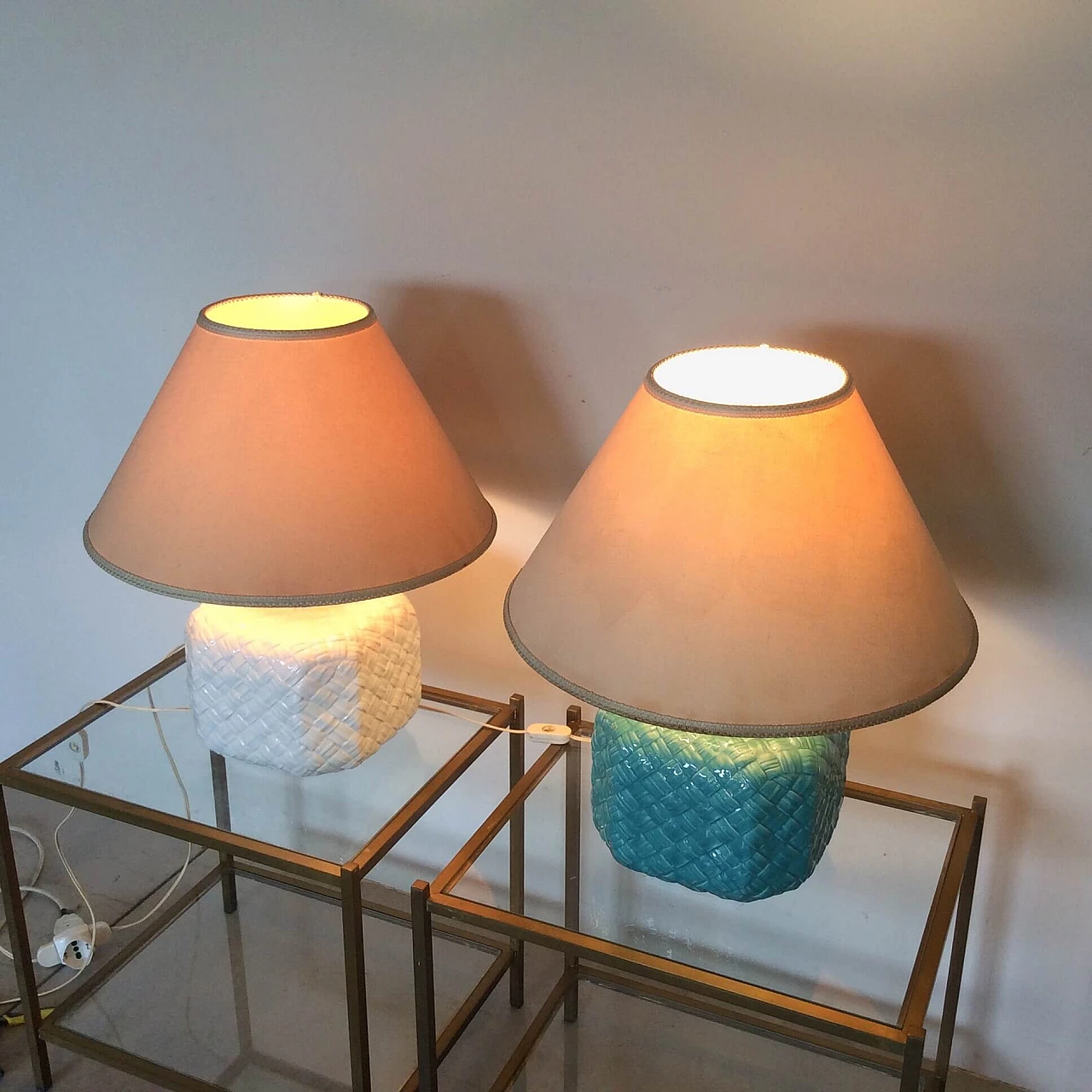 Pair of table lamps, 1960s 1113254