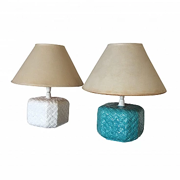 Pair of table lamps, 1960s
