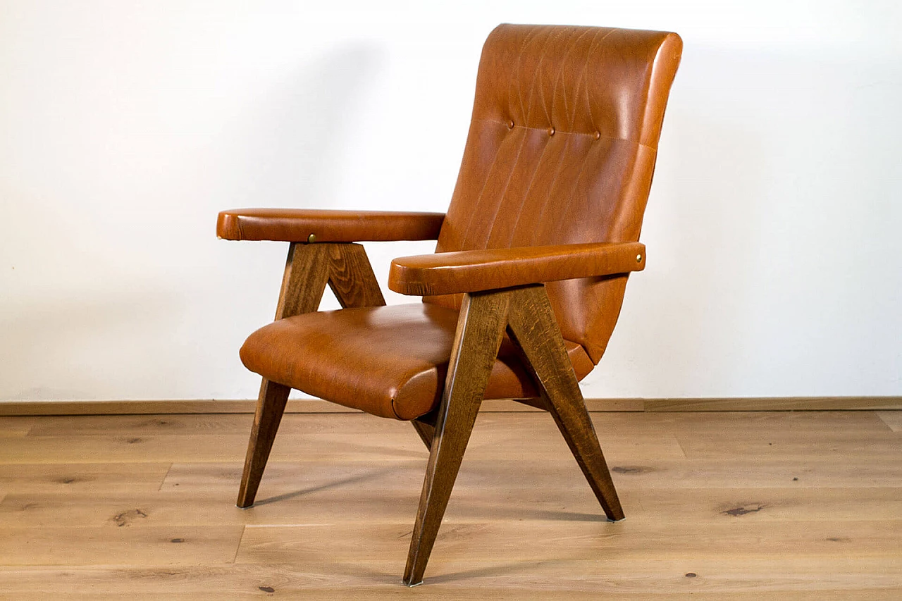 Skai reclining armchair, 60s 1113736