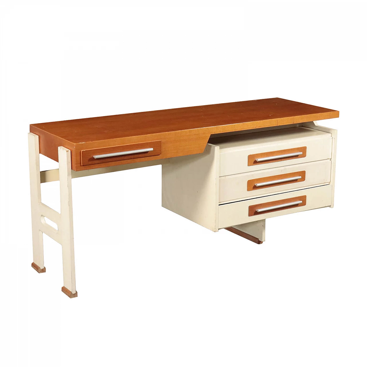 Scrivania in legno laccata, anni '60 1113893