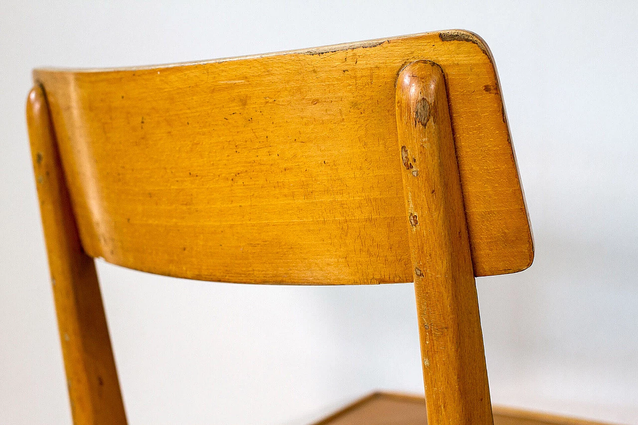 Coppia di sedie in faggio, anni ’60 1114149